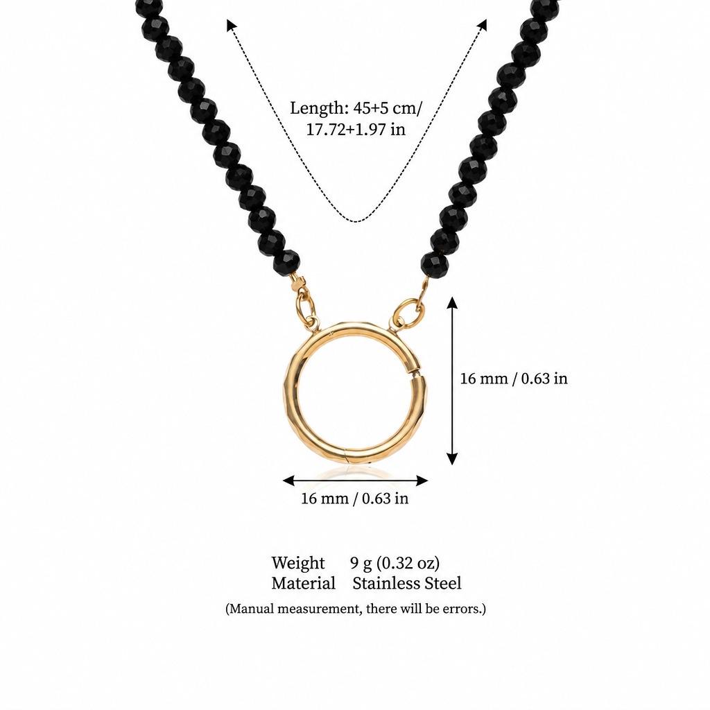 Pendentif Transfrontalier en Acier Inoxydable Or 18K: Série Personnalisée DIY pour Femmes