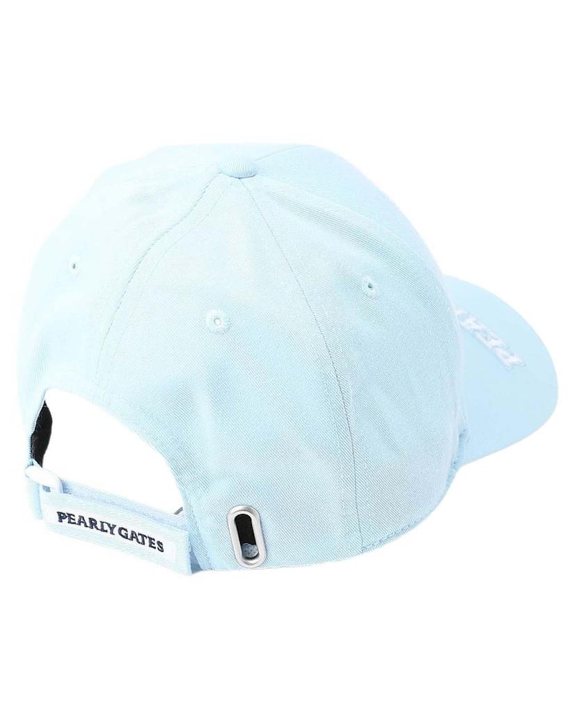 PEARLY GATES Unisex Golf Cap (Recycled Twill, Adjustable Size) / 053-5187201 110_Ice Blue FR