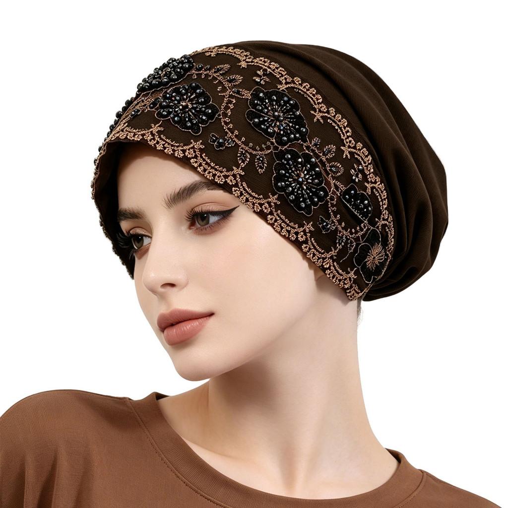 Ethnic Hat Womens High Crown Foldable Sun Hat With Breathable Polyester For Spring