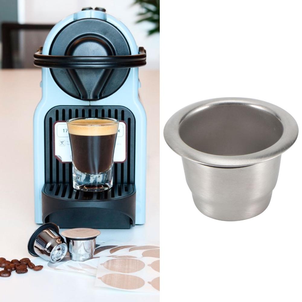 304 Stainless Steel Stainless Steel Capsule Filter Kit Coffee Capsule Cup  For Coffee Machines