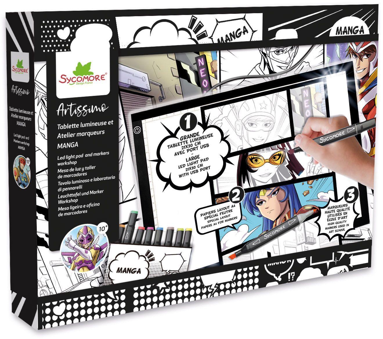 Sycomore Tablette Lumineuse Manga Marqueurs - Image 4