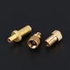 Universal Brass Bicycle Valve Adapter Presta Schrader Dunlop Converter Multi-Type Inflation Adaptor For Bike Pump Inflation
