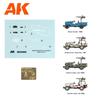 AK Interactive 1/35 Scale Modern-Use Compact Four-Wheel Drive SUV Military Version with DShKM Heavy Machine Gun, Plastic Model Kit AK35002