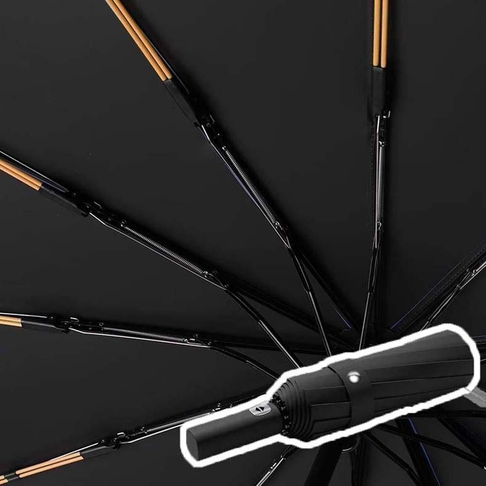Lightweight Automatic Umbrella High-end Large Size Brolly Dual-use Folding Umbrella  Couple