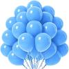 20-Pack 10-Inch Solid Color Balloons for Birthday, Wedding, or Event Decoration