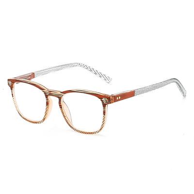 New Anti-blue Light Glasses for Men and Women, Korean Style, Fashionable Square Frame, Ultra-light, High-definition, Suitable for Middle-aged and