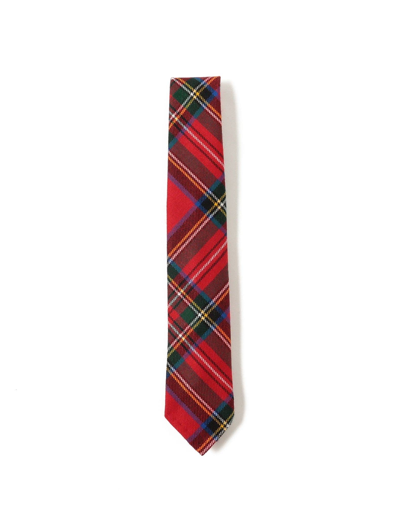 [BEAMS PLUS] Men s Tartan Check Wool Tie RoyalStewartMackenzie FREE 38440009107