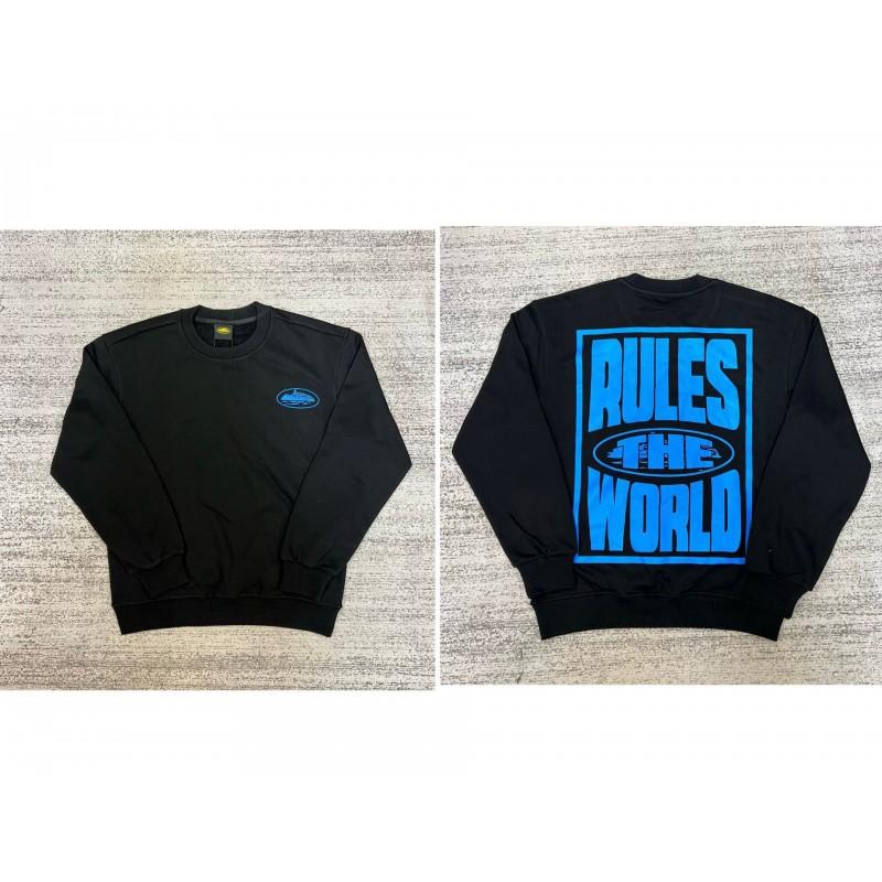 26 American Streetwear Graphic Print Crewneck Sweatshirt Loose Fit Teens