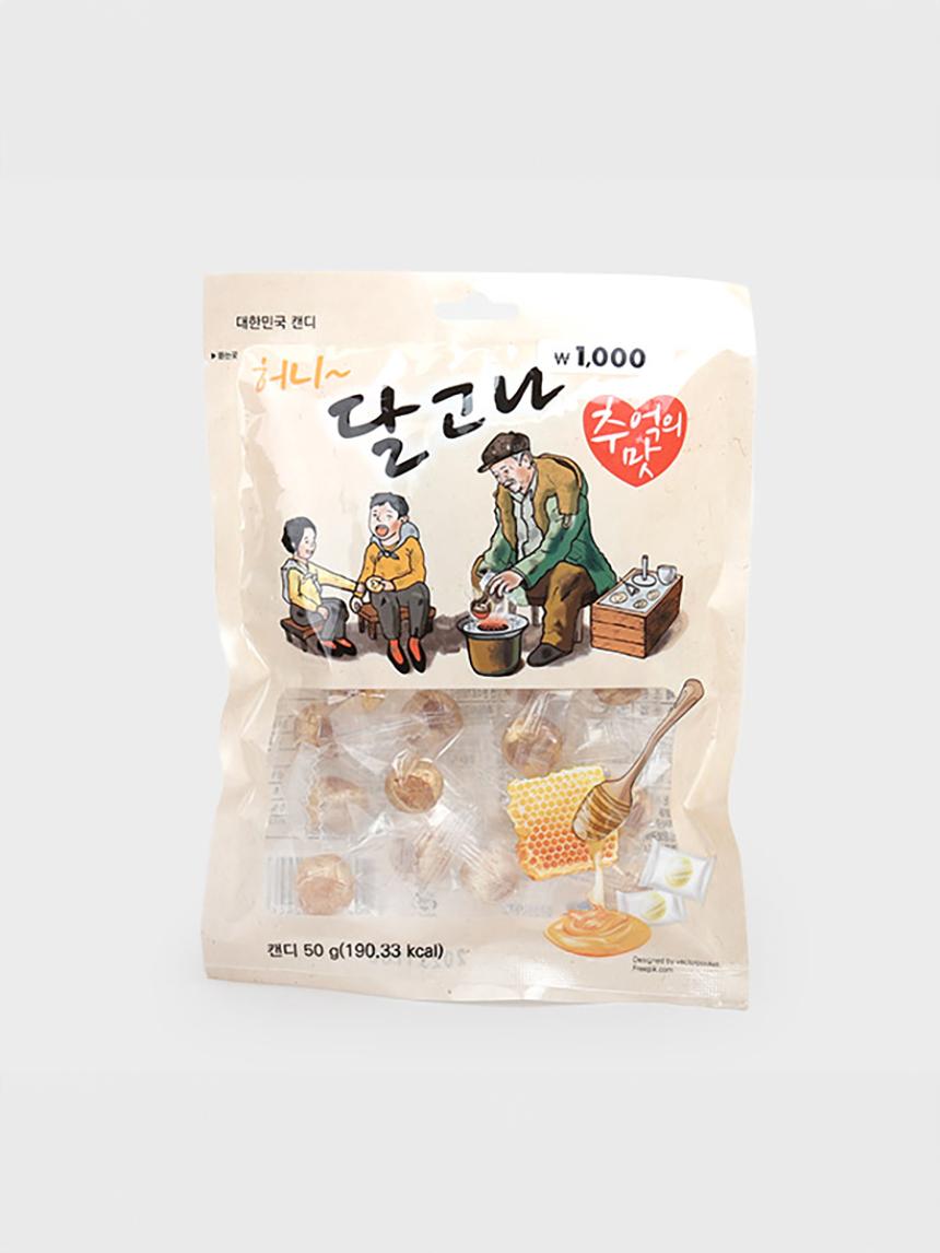 Honey Dalgona Candy 50g 1ea