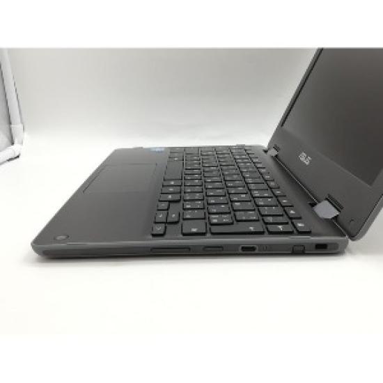 USED ASUS Chromebook Flip C214MA – Dark Grey, 11.6″ HD Convertible Chromebook