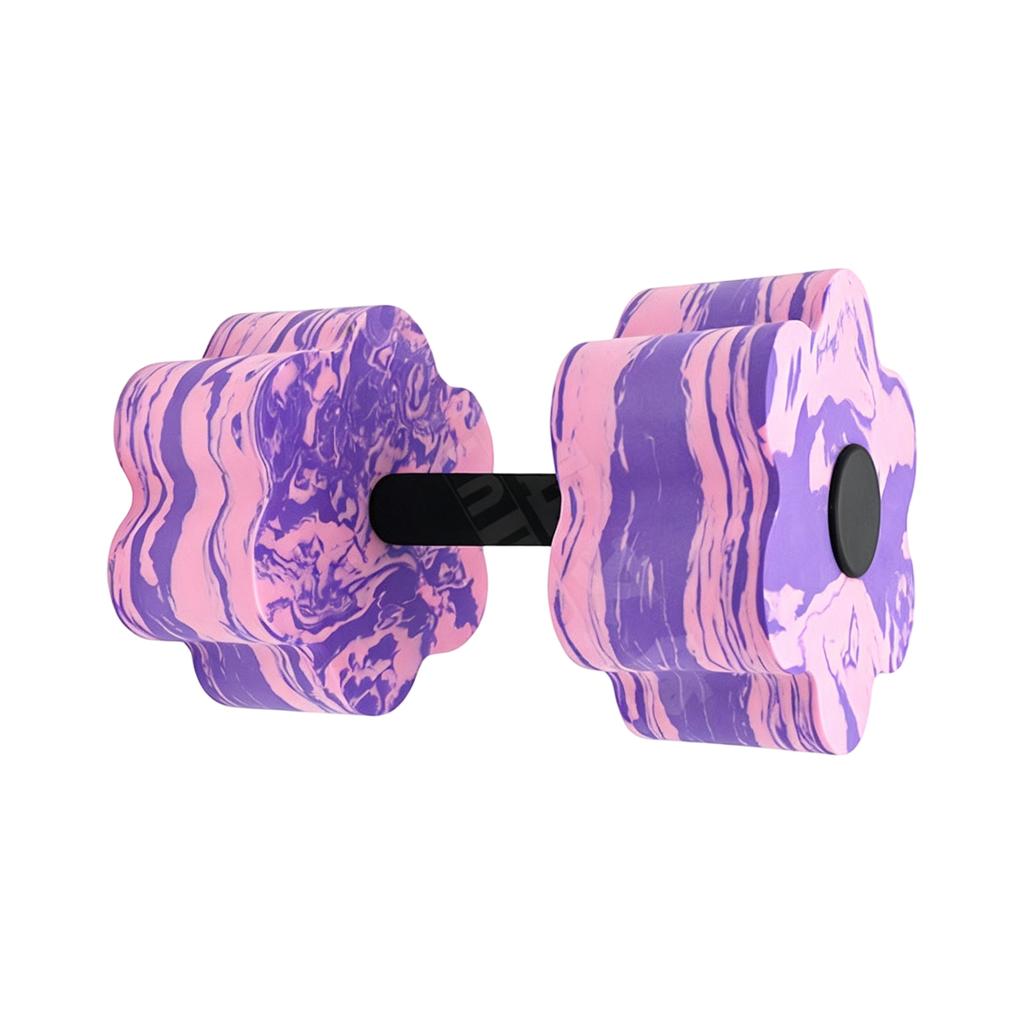 EVA Flower Shaped Resistance Water Dumbbell for Fitness Water Aerobics and Strength Training Lightweight Floating Design