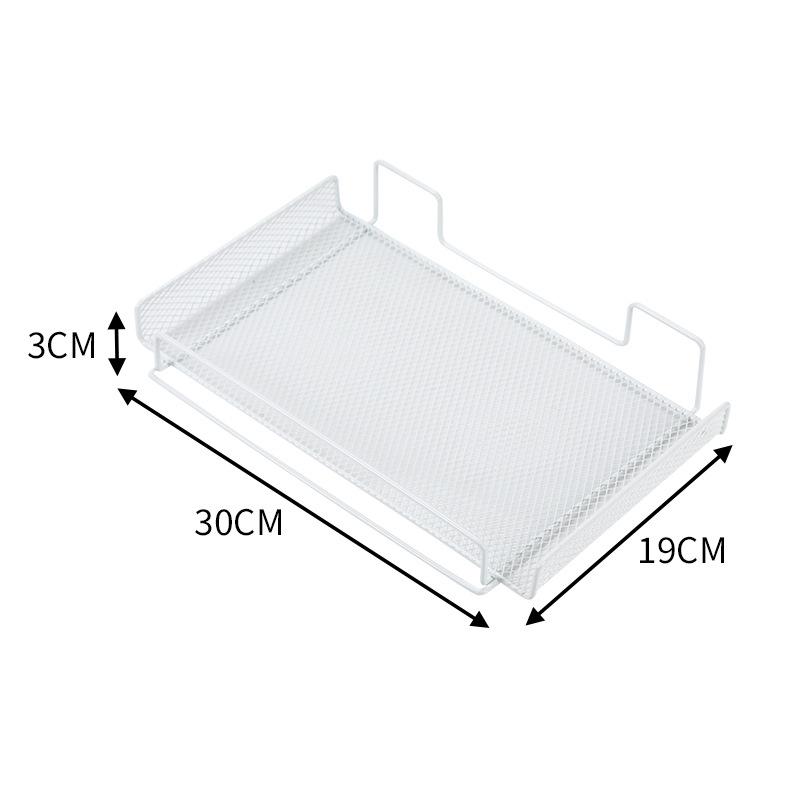 Under Desk Cable Management Tray No Drill Steel Desk Cable Organizers Wire Management Tray Cable Management Rack Storage Shelf