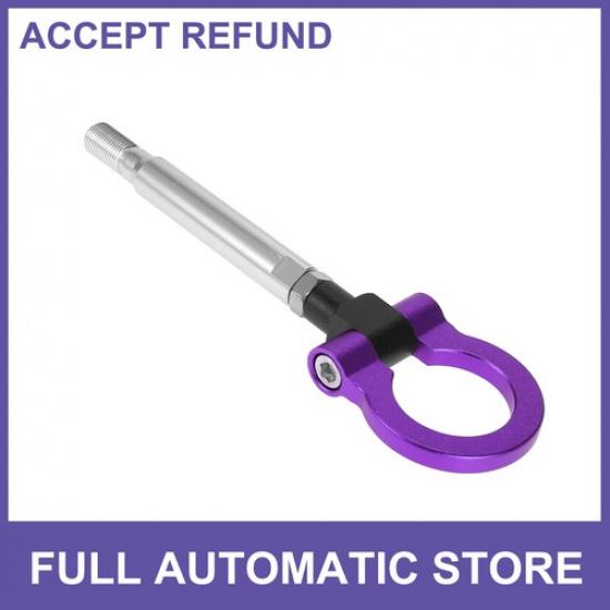 

Aluminum Alloy Bumper Trailer Ring Eye Tow Hook Screw for Subaru Impreza WRX BRZ