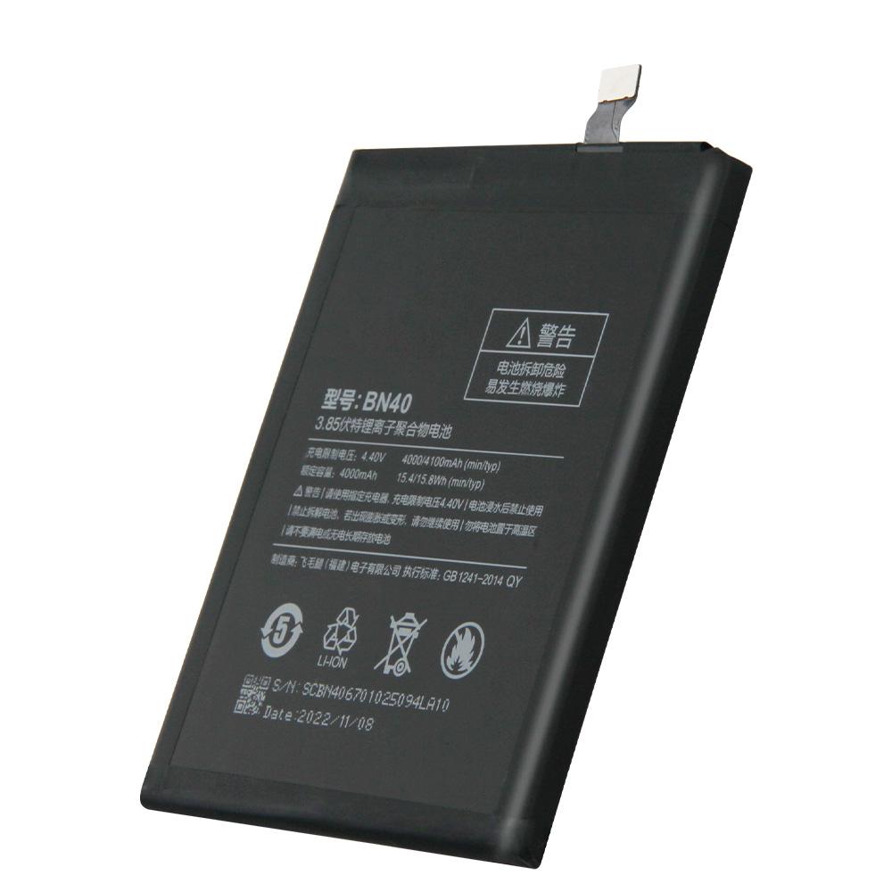 Replacement Phone Battery BN40 For Xiaomi Redmi 4 Pro Prime 3G RAM 32G ROM Edition 4100mAh