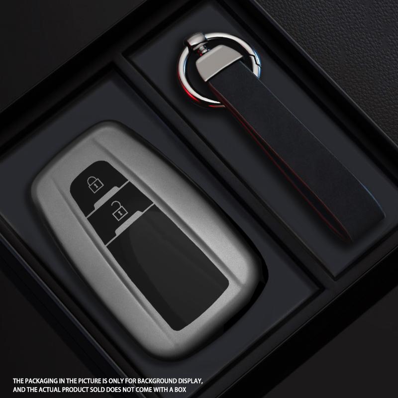 Black Warrior Style Tpu Car Key Case Cover Fob For Toyota Camry Rav4 Highlander Avalon C-Hr Prius Corolla Gt86