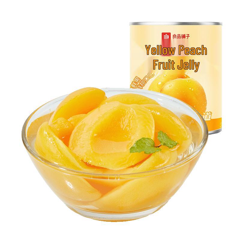 Liangpin Puzi Canned Yellow Peach Fruit Dessert