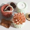 DIY Reusable Silicone Mold Knit Hat Plaster Candle Holder Create Candle Cup for Epoxy Resin Concrete Storage Containers