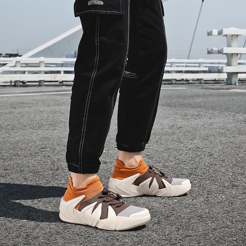 Men’s Sports Shoes Running Sneakers Students Jogging Shoes Lightweight Walking Socks Shoes Over Sized