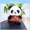 Red Adorable Panda Plush Toy Cute Cartoon Zoo Souvenir Kids Animal Doll Gift