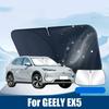 For Geely EX5 Galaxy E5 2024 2025 2026 Car Foldable Car Sun Visor Front Windshield Sunshade Heat Insulation AccessoriesWindshield Sunshades 1