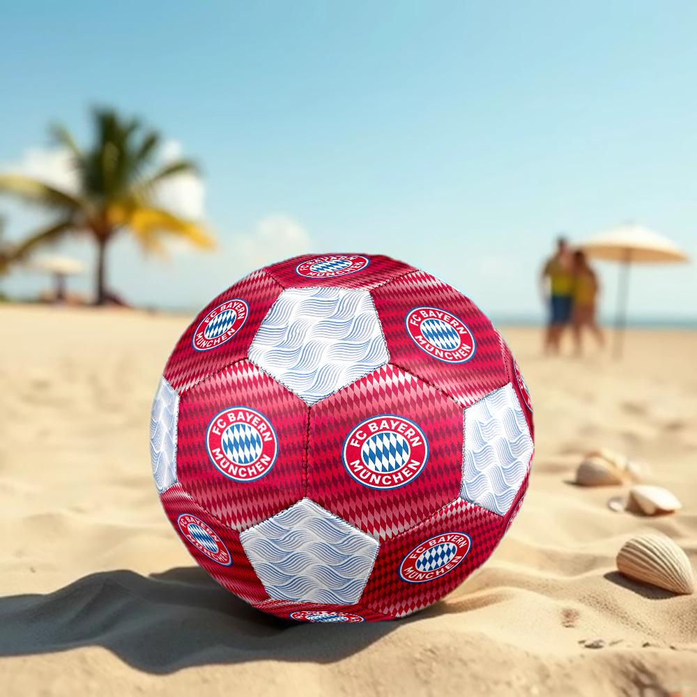 1pc German FC Bayern Munich Football Soccer Ball Size 5 Indoor Soccer Ball Fashion Colorful  Backyard Game -Great For Sports Fans Gift