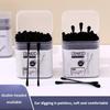100Pcs/Box Double Head Cotton Swab Stick Ear Spoon Ear Clean Makeup Manicure Cotton Swabs Disposable Cleaning Tools