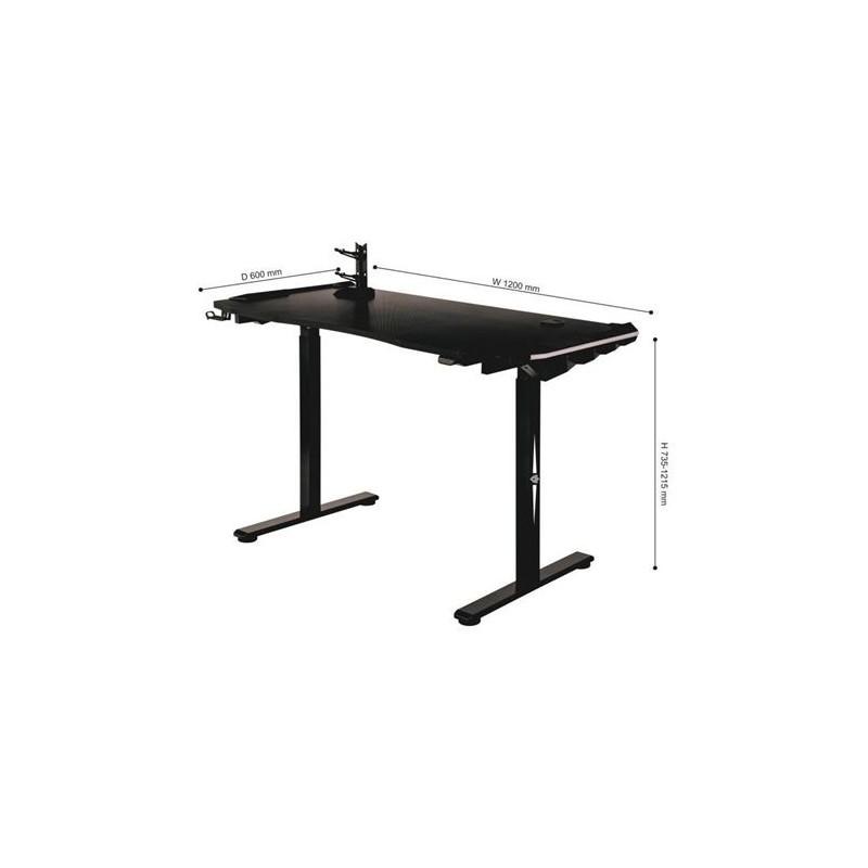 Bureau électrique Gaming - Assis Ou Debout - Réglage Avec Télécommande Cgmburgamelec