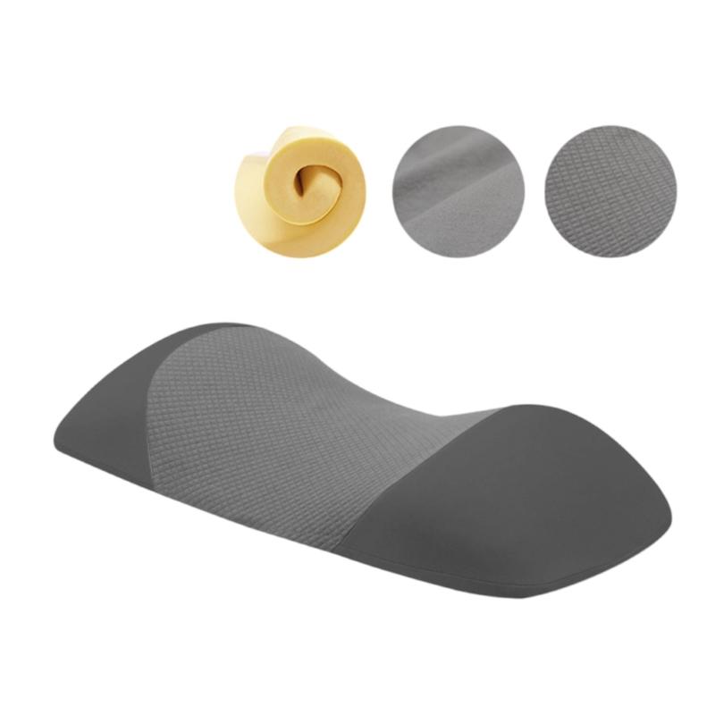 Ergonomisches Lendenwirbelstützkissen aus Memory-Schaum für Bürostuhl und Autositz Bietet überlegene Unterstützung & Komfort