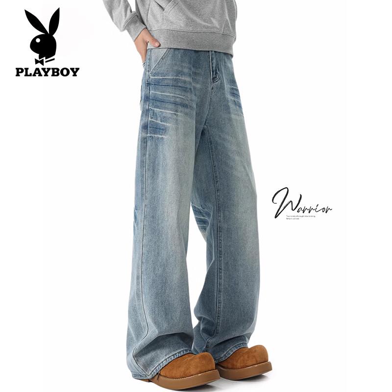 

Мужские джинсы PLAYBOY свободного кроя с широкими штанинами 3XL