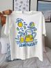 Womens ONeck Cotton T Shirts Lemonade Prints TShirts Jesus Short Sleeves Tops Life Gives Me Some Lemons Summer Casual Clothes