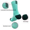 Chaussettes de Sport Hautes pour Genoux Séchage Rapide Durables Confortables Chaussettes pour Vélo Course à Pied Professionnelles Respirantes Chaussettes d'Extérieur pour Vélo