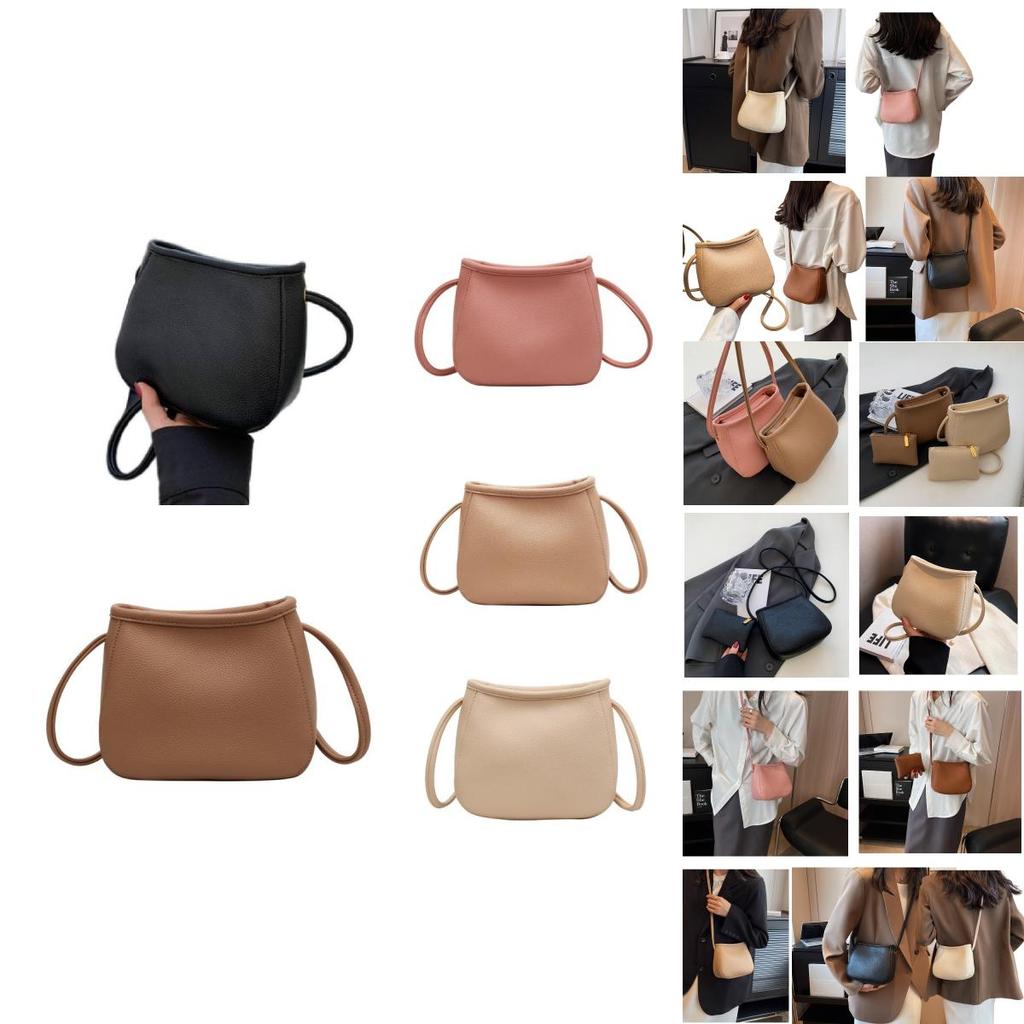 Stylish And Minimalist Women's Small Shoulder Bag Pu Leather Multiple Colors Available Ideal For Casual Outings