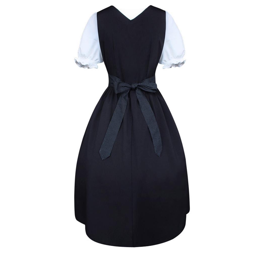 Γυναικεία στολή Oktoberfest Βαυαρική Beer Girl Φόρεμα