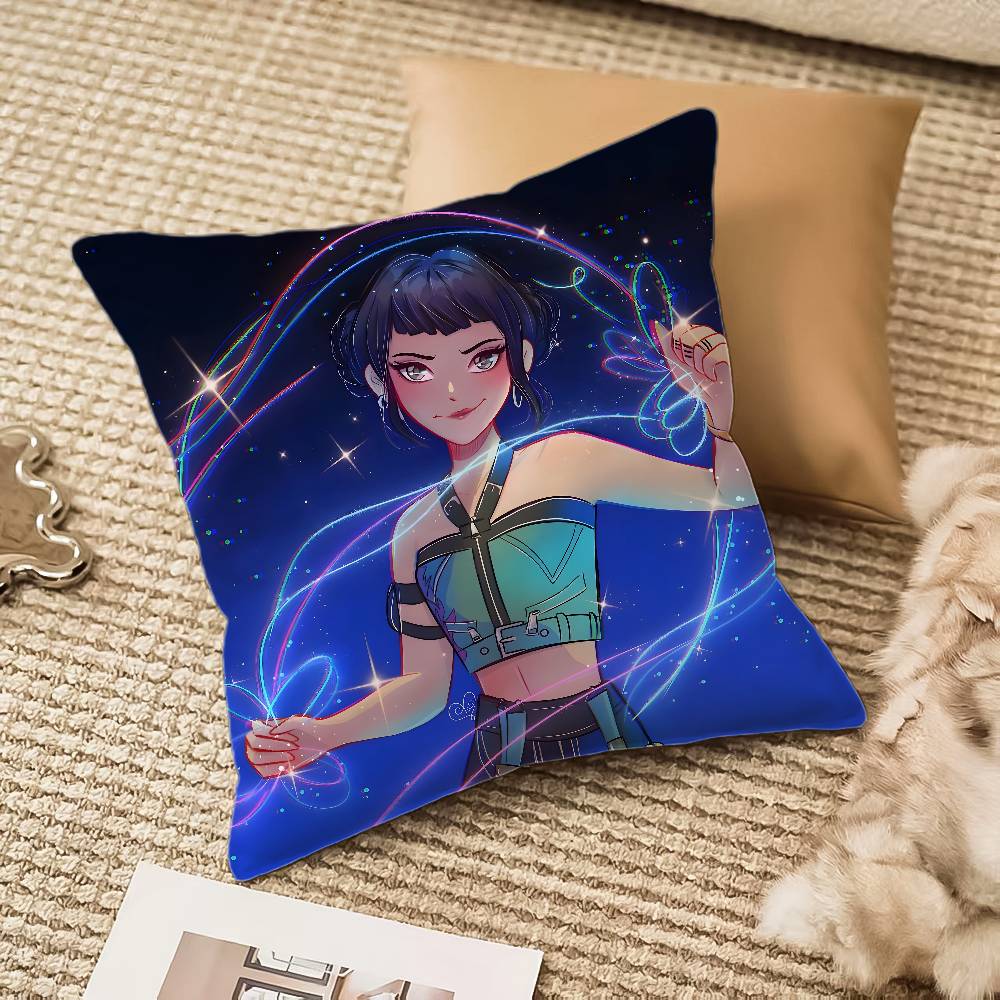 K-Pop Demon Hunters Pillow Case Anti-dustmite Invisible Zipper Sofa Bed