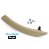 LHD Car Front Rear Left Right Door Handle Armrest Panel Pull Trim Window Switch Cover For BMW 5 Series E60 E61 2006-2010