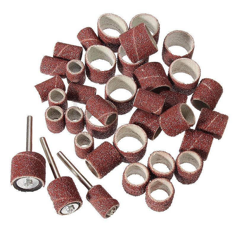 206pcs Rotary Tool Accessory Kit Sanding Bands Power Drill Multi Polishing Tool
