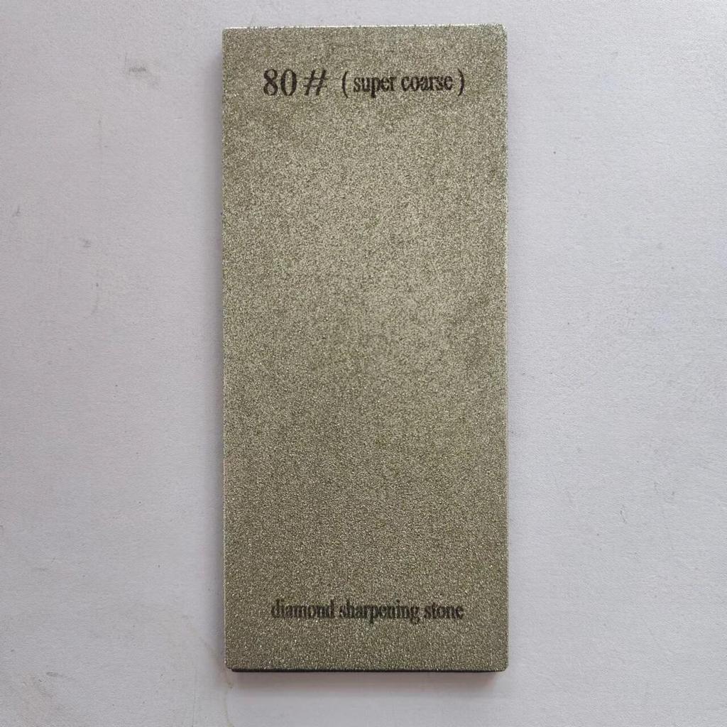 1pc Diamond Sharpening Stone Grinding Stone, Kitchen Knife Sharpener Stone With Sponge Non--slip Pad, Wet Stones For Sharping