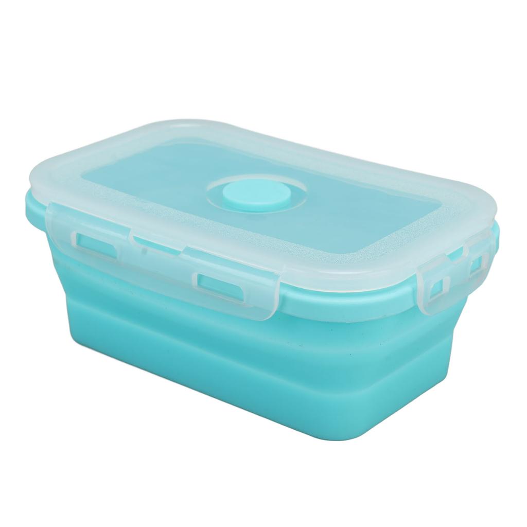 Collapsible Silicone Food Storage Container High Temperature Resistant Microwave Safe Lunch Box