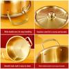 Lechu Huali Golden Stainless Steel Pot Set