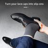 INMAKER Leather Shoes Laces No-tie Shoelaces Stretch Suitable Various Types Shoes.