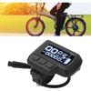 Screen Display Electric Bike 6Pin Electric EN06 LCD Display 24V 36V 48V 60V Speed Meter Compatible with for 22.2Mm / 0.9In Handlebar LCD Display for