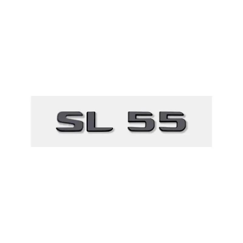 for mercedes benz SL class refit rear boot displacement number trunk label decal SL55 SL400 SL500 SL550 letter logo car stickers