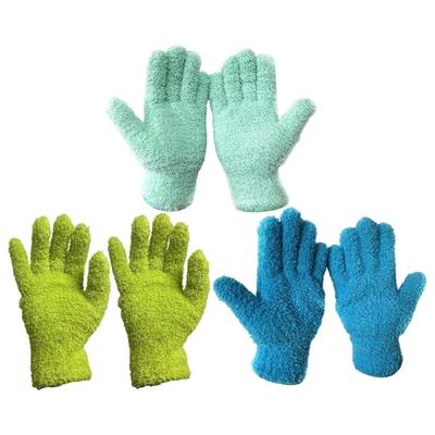 Microfiber Cleaning Mitts For Indoor Plant Maintenance Delicate Surfaces Wiping Car Interior Dusting Household Supply