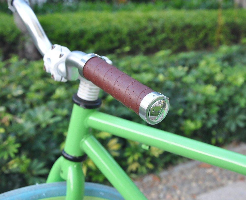 UPANBIKE Bicycle Handlebar Double for Mountain Bikes Grips, Lock-On, 22.2mm,