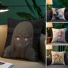 My Dress Up Darling Anime Pillow Case Anti-dustmite Pillowcase Invisible Zipper Silky Short Plush Sofa Cushion Cover