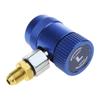 Pair A/C Air Condition Quick Coupler Adapter High Low Manifold Connector R1234YF Brass AC Manifold Gauge