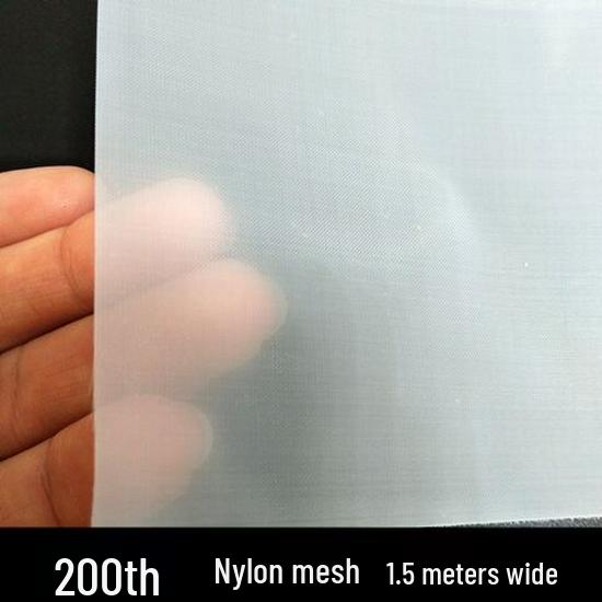 Çok Yönlü Naylon Fileli Filtre Kumaşı: Boya ve İplik Filtreleme İçin 1,5-2m Genişlik, 100-300 Göz