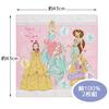 Skater Lunch Box Lunch Cloth Children's Set of 2 Disney Princess 23 Girls KB4WN