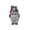 Modern Art Resin Owl Solar Light Decorative Figurine For Garden And Home Decor