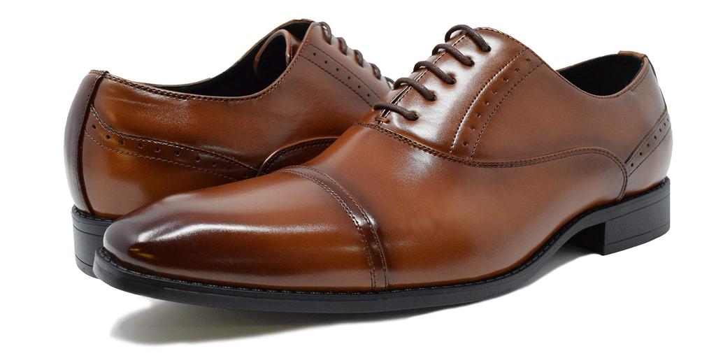 Kobe Liberal Men's Business Shoes (Domestic Retailer) Straight-Tip Wingtip Men's Shoes LB208 (Size 28.0, Black)